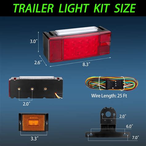 walmart trailer light kit